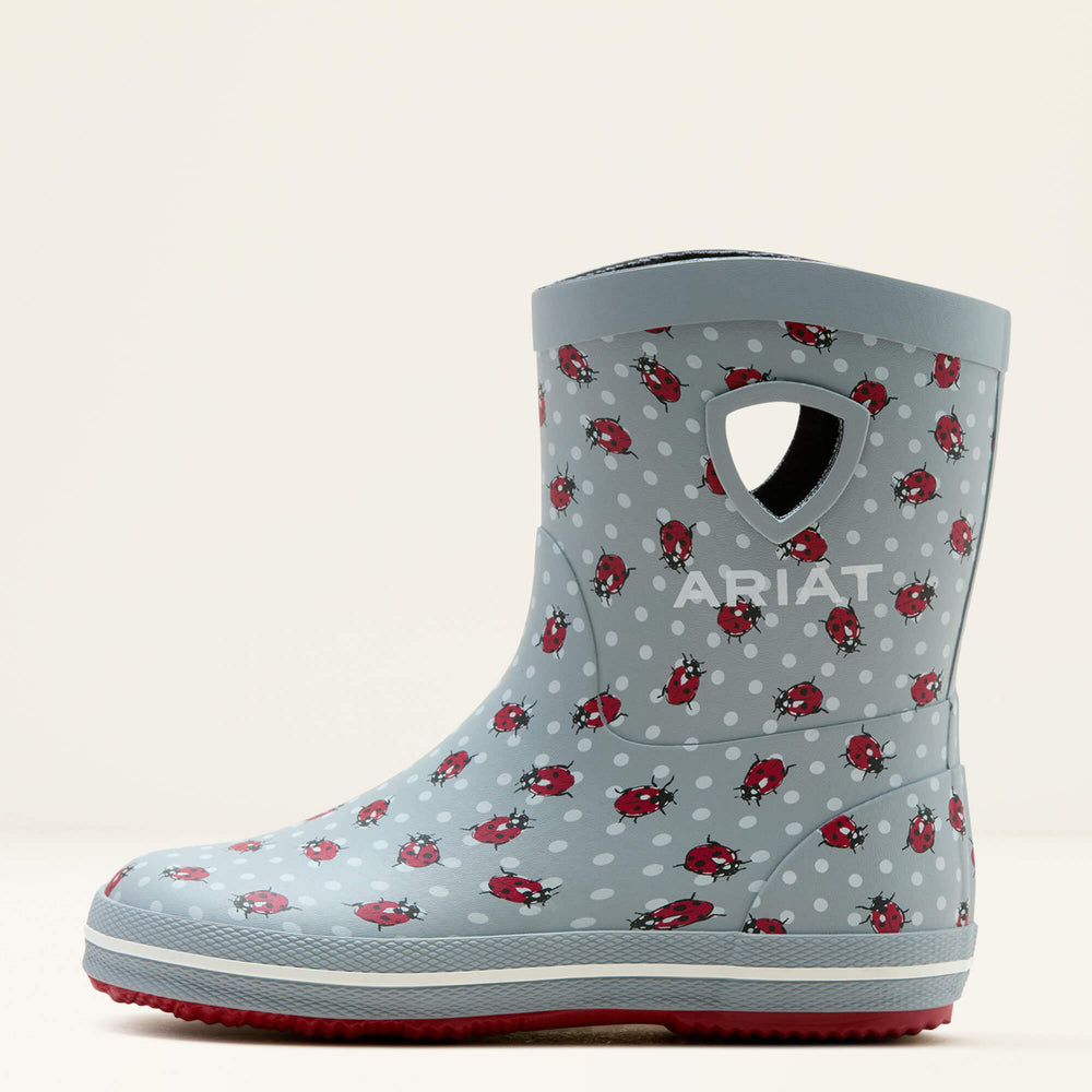 Kelmarsh Rubber Boot Kids - LADY BUG PRINT