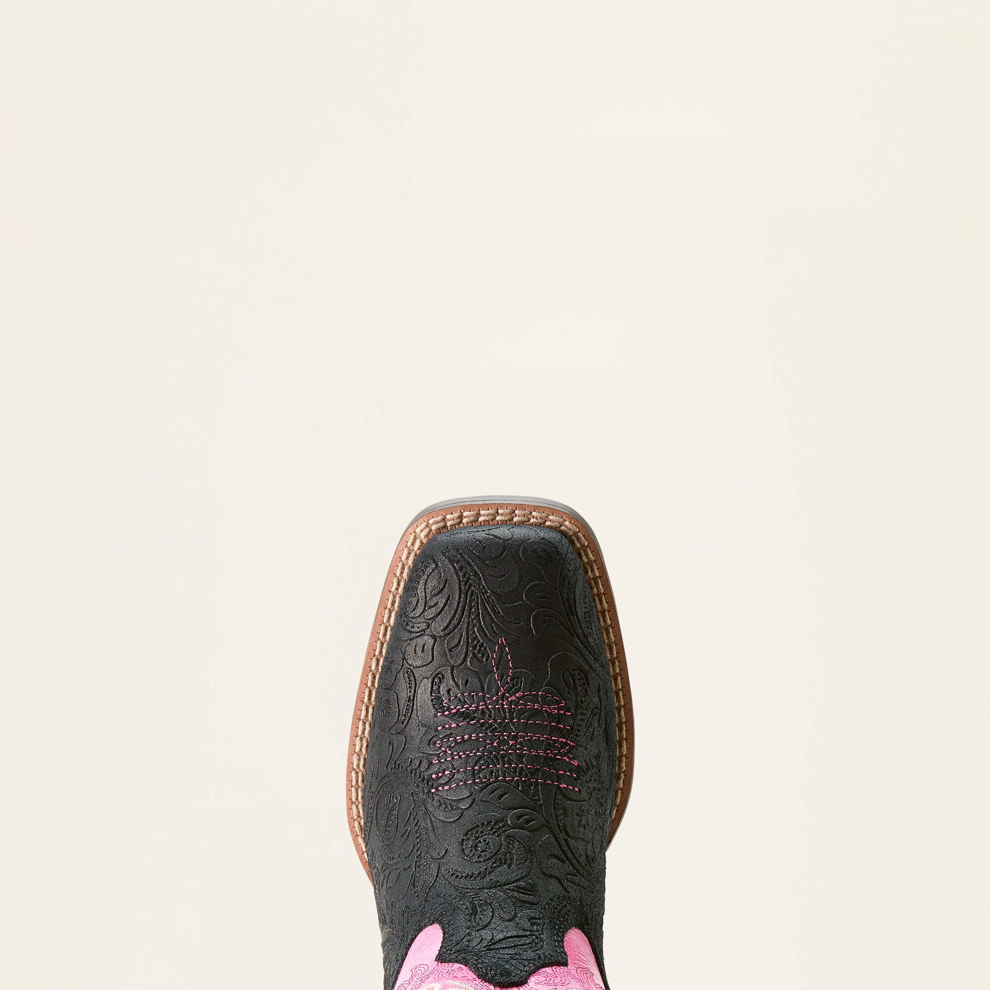 Outrider Kids - BLACK FLORAL EMBOSS/PAINTED PEONY