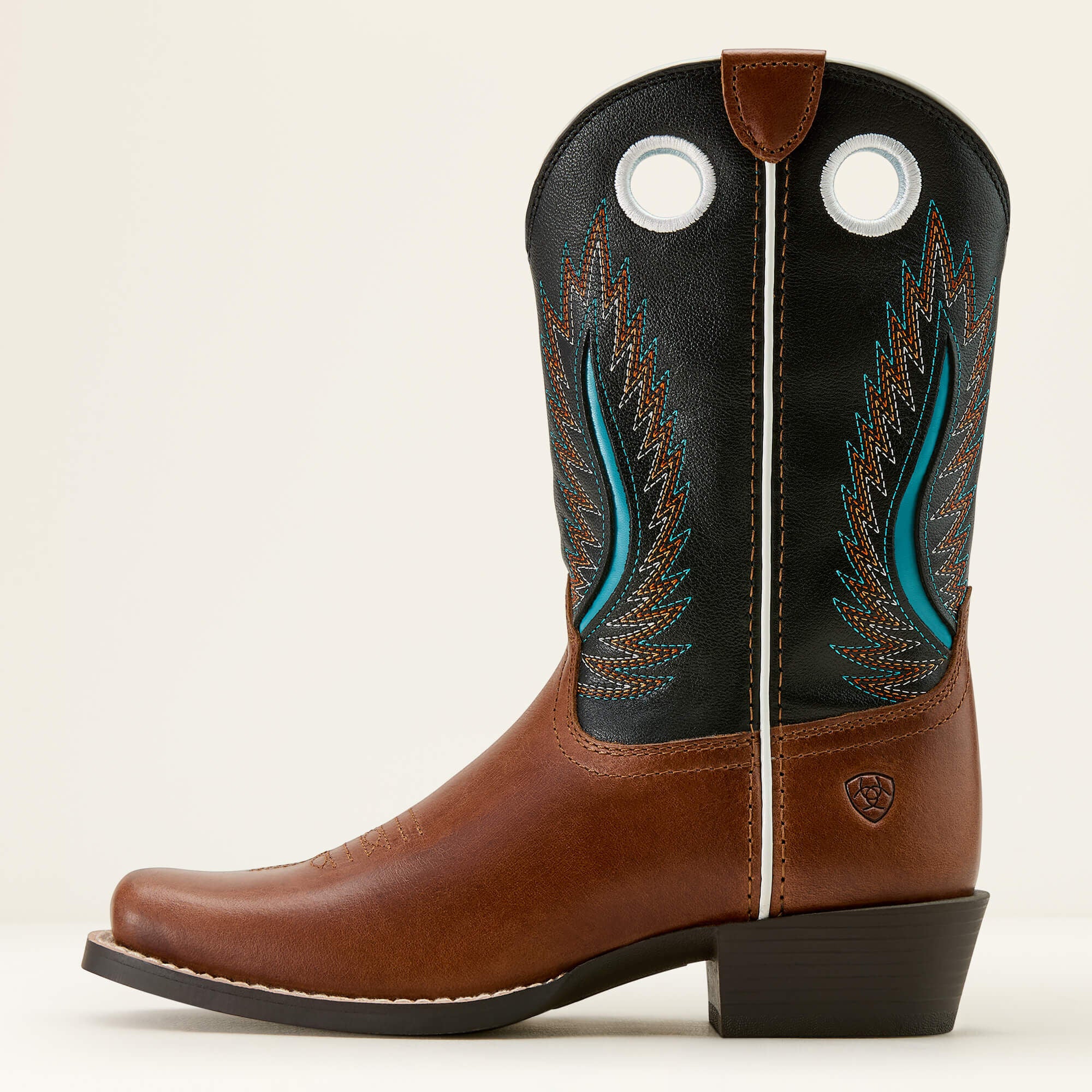 Futurity Fort Worth Western Boot Kids - COYOTE BROWN/MADISON AVENUE