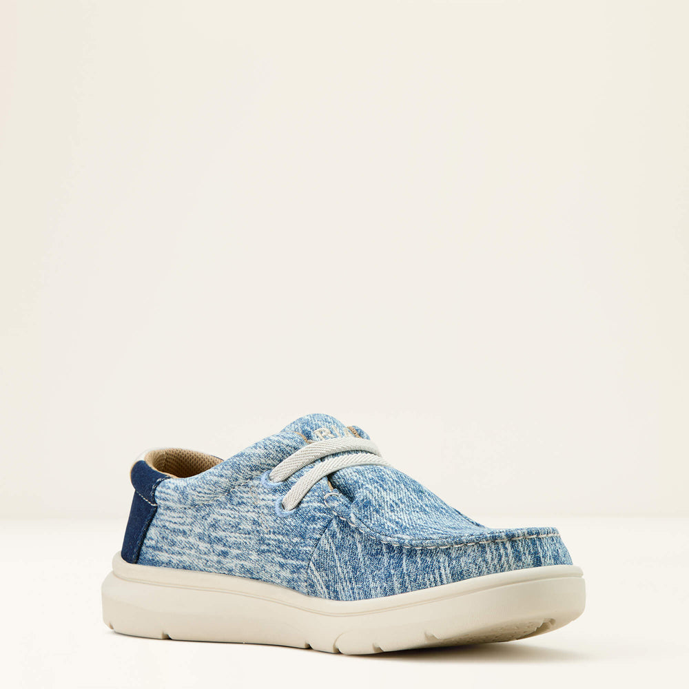 Hilo Shoe Kids - WASHED DENIM/DARK DENIM