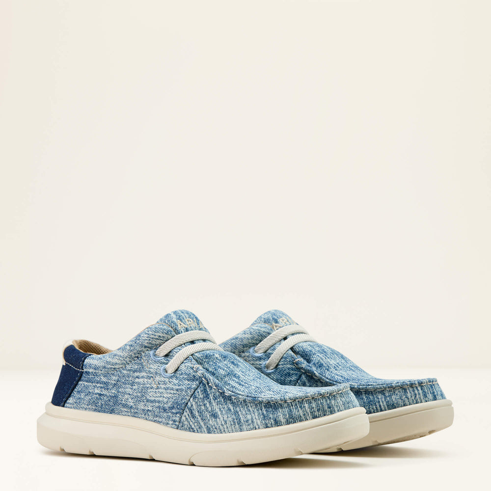 Hilo Shoe Kids - WASHED DENIM/DARK DENIM