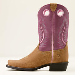 Futurity Fort Worth Western Boot Kids - COTTAGE/ROSEBUD