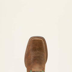 Quickdraw VentTEK Western Boot Kids - TOASTY TAN/BRUSHED CAMO