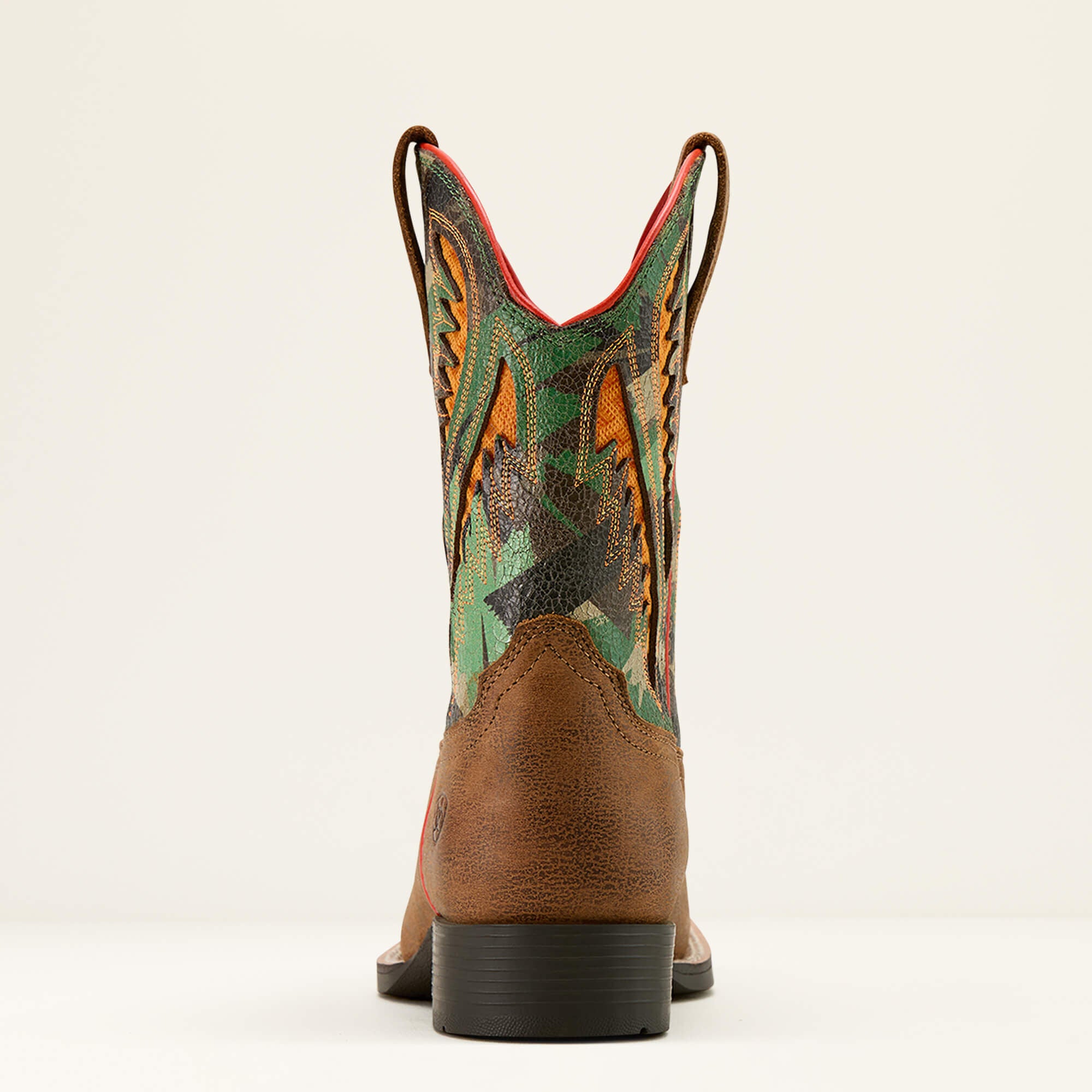 Quickdraw VentTEK Western Boot Kids - TOASTY TAN/BRUSHED CAMO