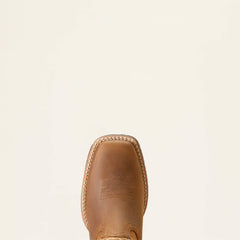 Hybrid Rancher Western Boot Kids - DISTRESSED TAN