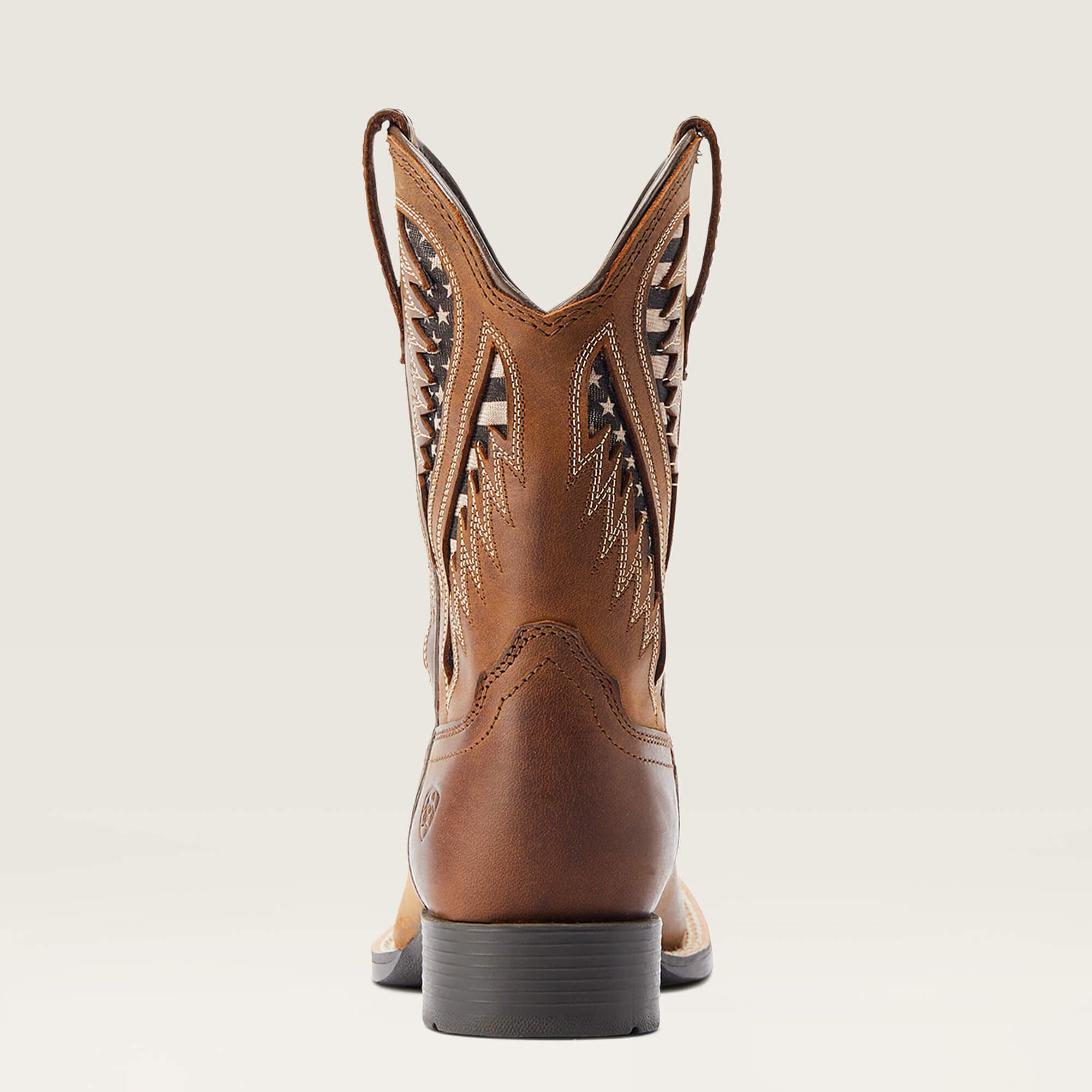 Quickdraw VentTEK Western Boot Kids - DISTRESSED TAN