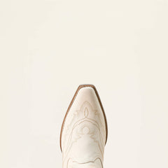 Casanova D Toe Western Boot Kids - DISTRESSED IVORY