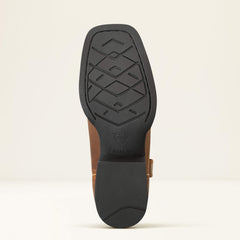 Round Up Bliss Western Boot Kids - SASSY BROWN