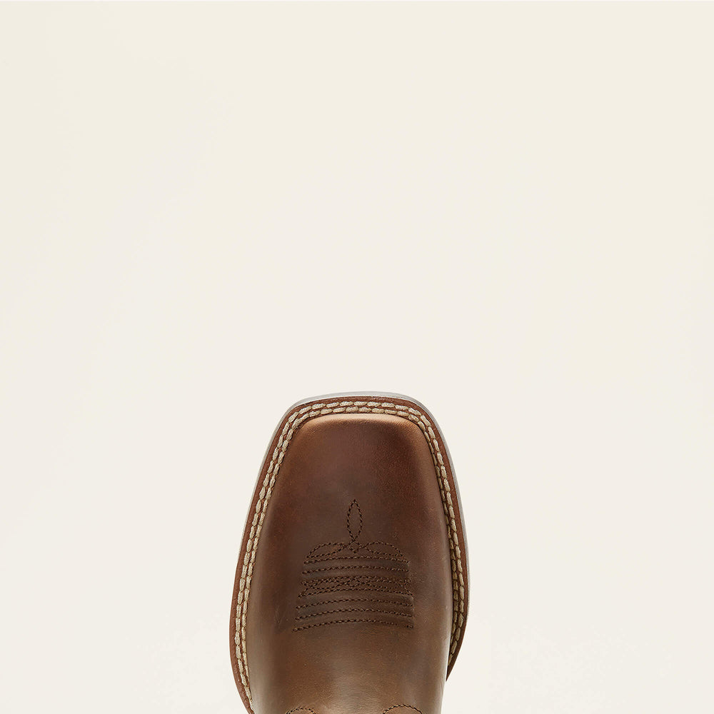 Patriot Western Boot Kids - DISTRESSED BROWN