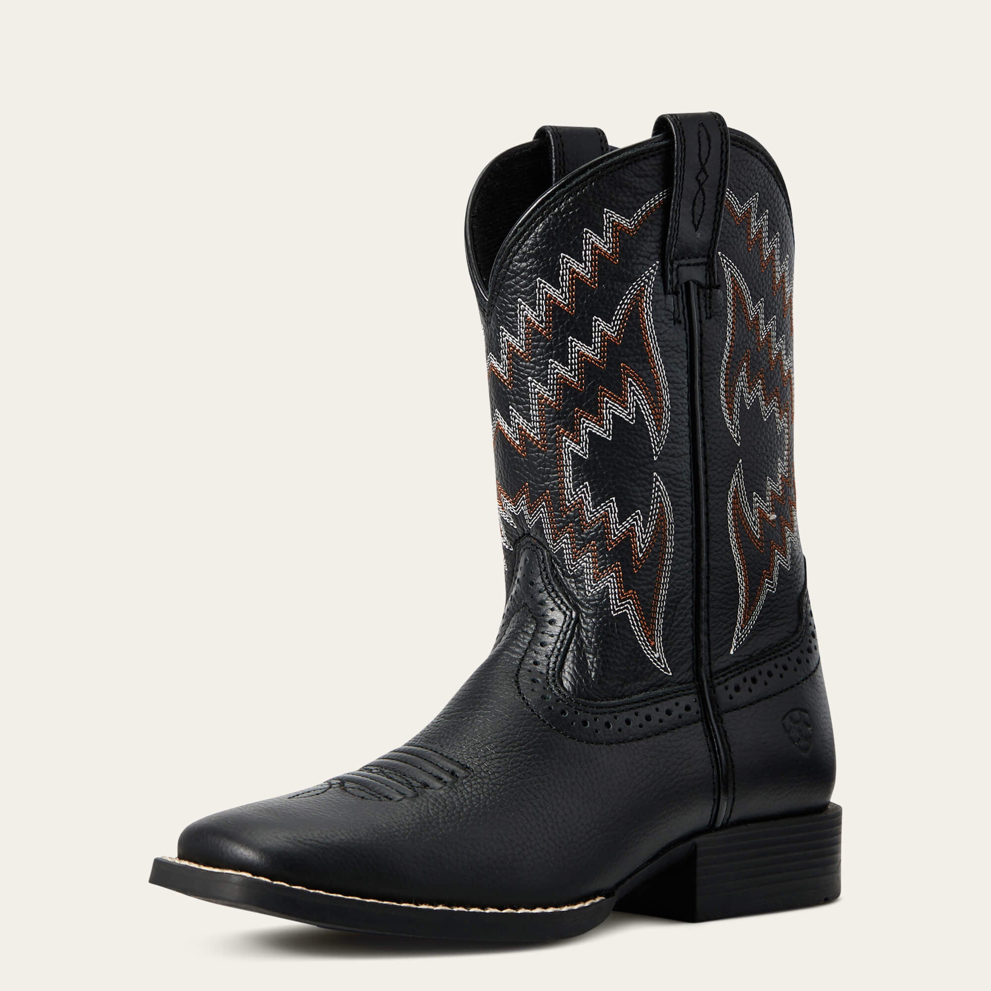 Tycoon Western Boot Kids - BEAR BLACK