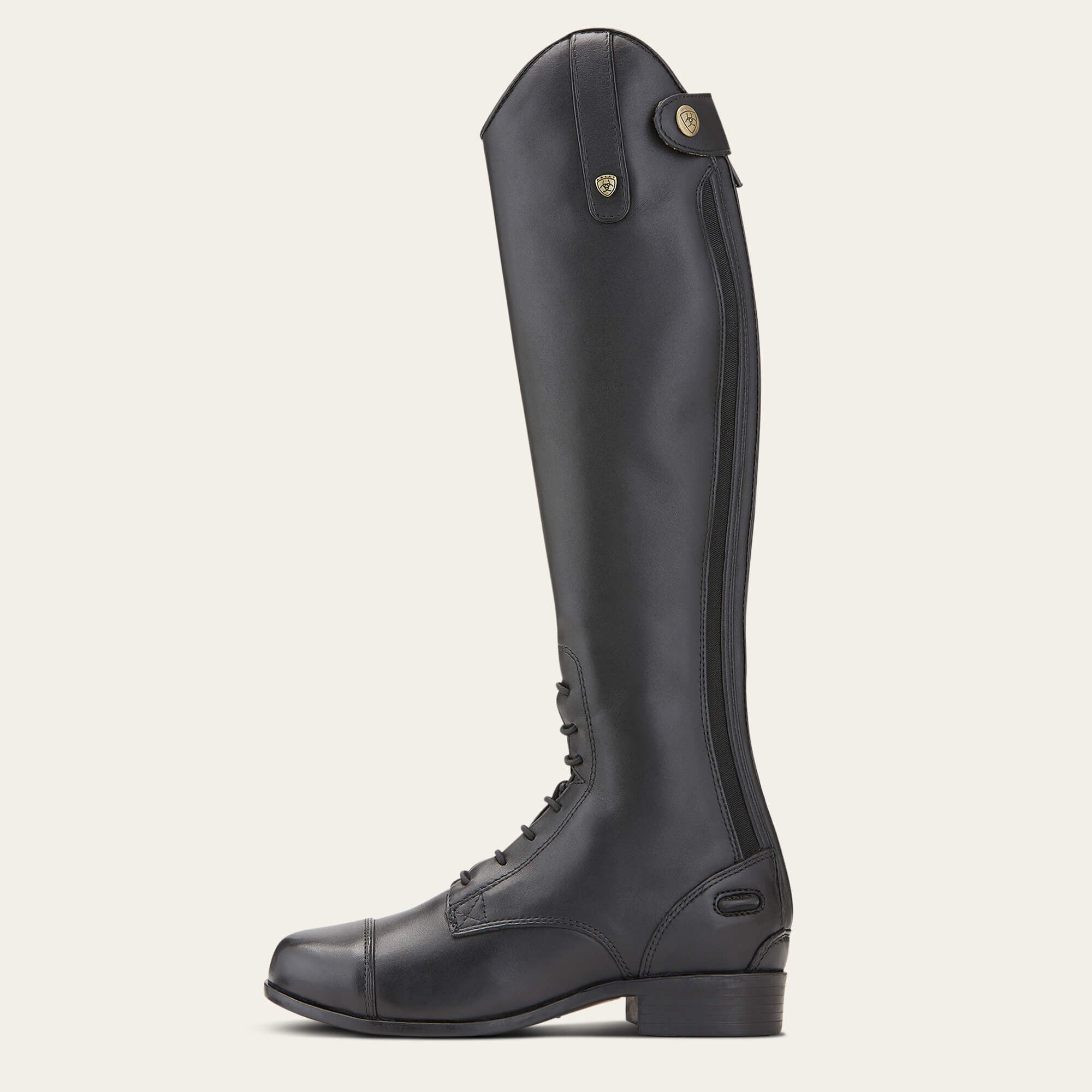 Heritage Contour Field Zip Tall Riding Boot Kids - BLACK