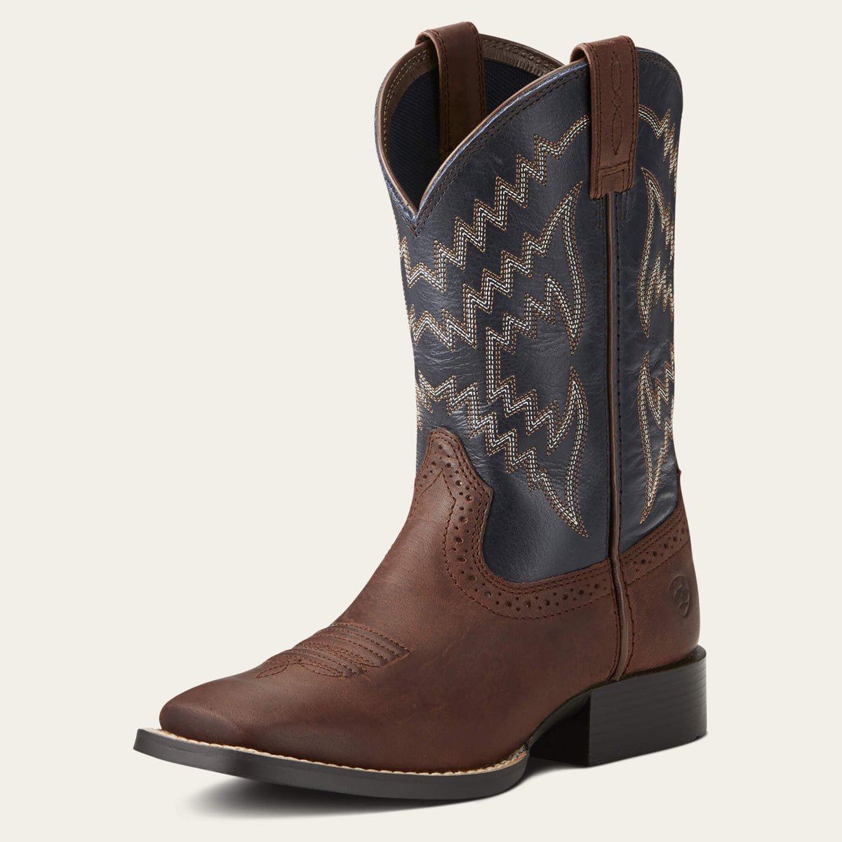 Tycoon Western Boot Kids - BRAZEN BROWN/ARIZONA SKY