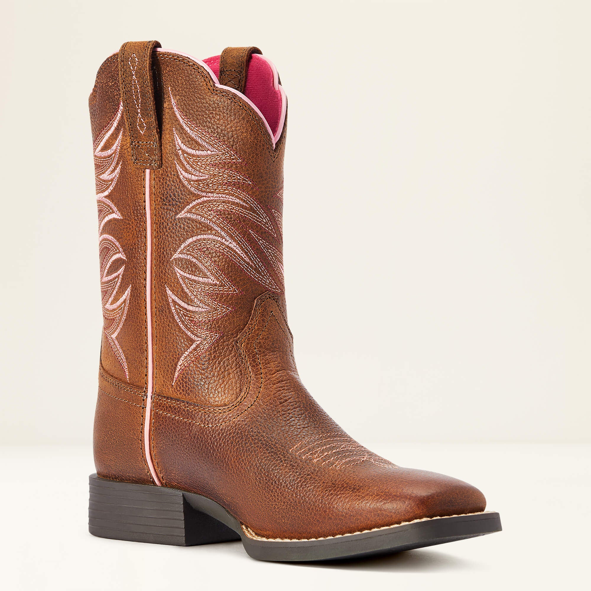 Youth Firecatcher Western Boot Kids - ROWDY BROWN