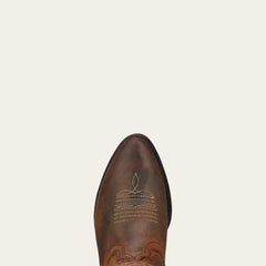 Heritage Western Boot Kids - DISTRESSED BROWN
