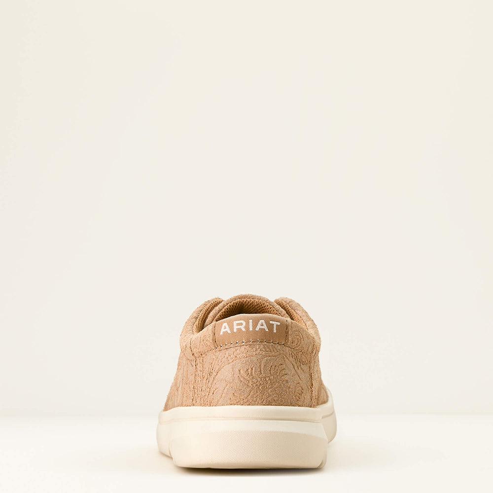 Hilo Kids - TAN FLORAL EMBOSS
