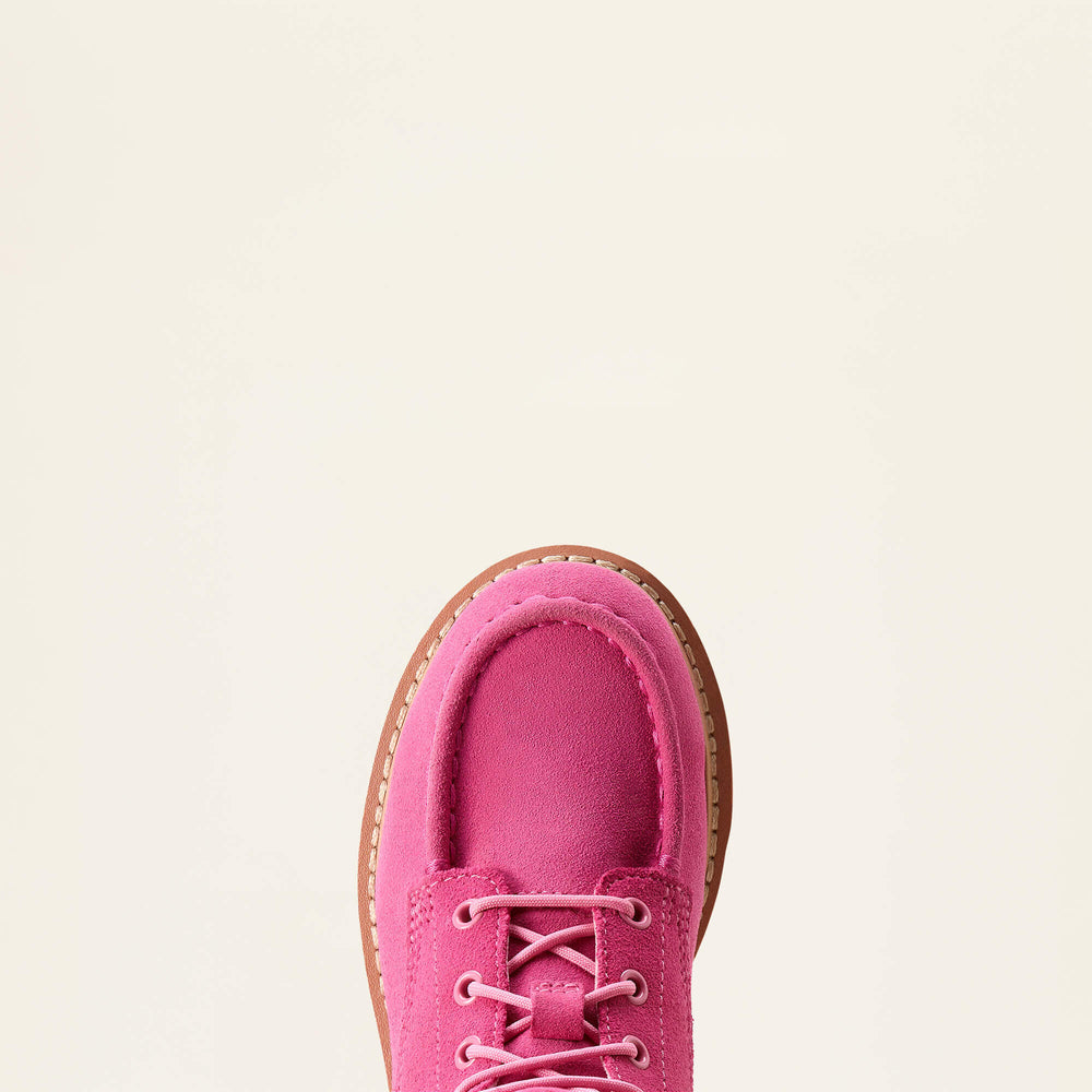 Lift Lacer Boot Kids - HAUTE PINK SUEDE