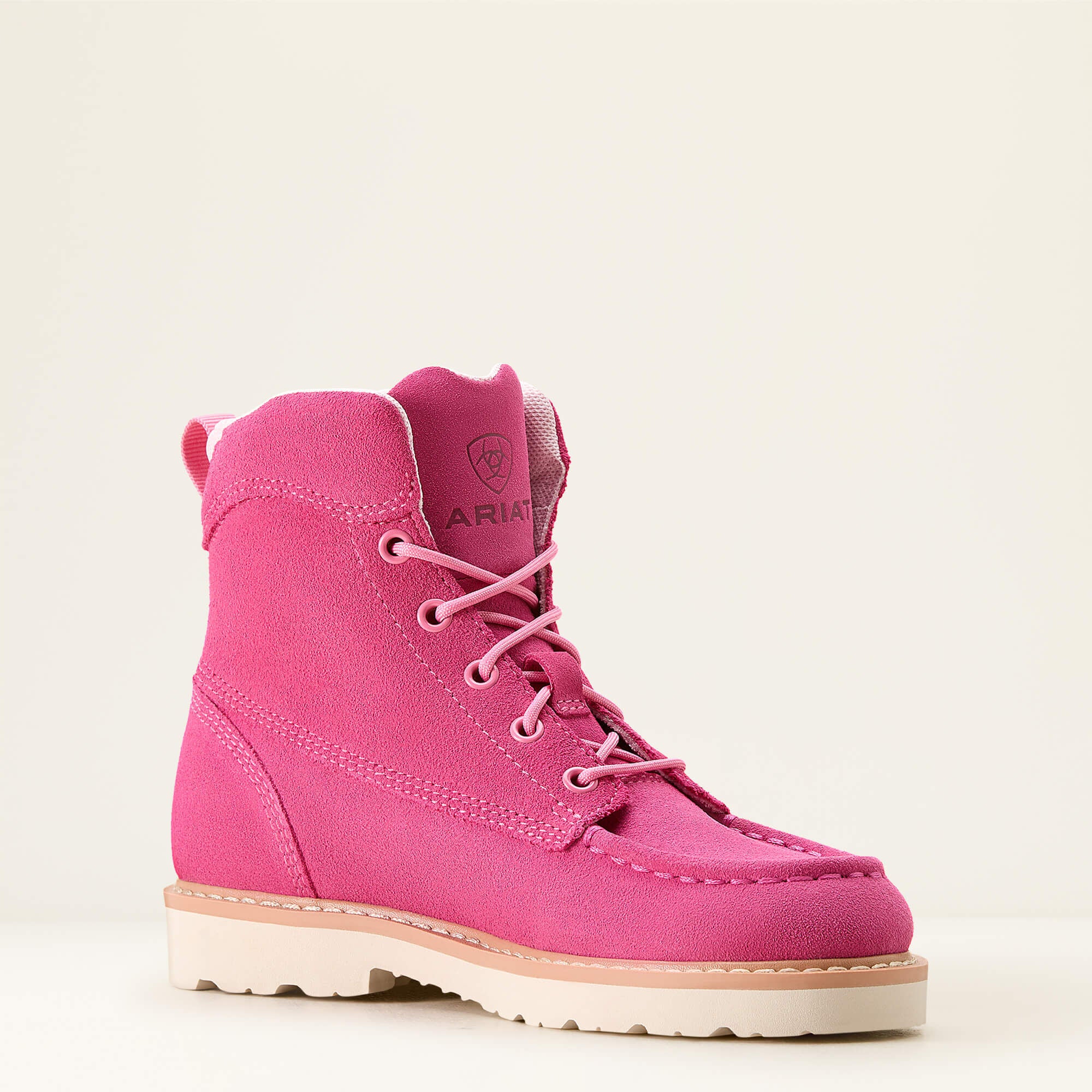 Lift Lacer Boot Kids - HAUTE PINK SUEDE