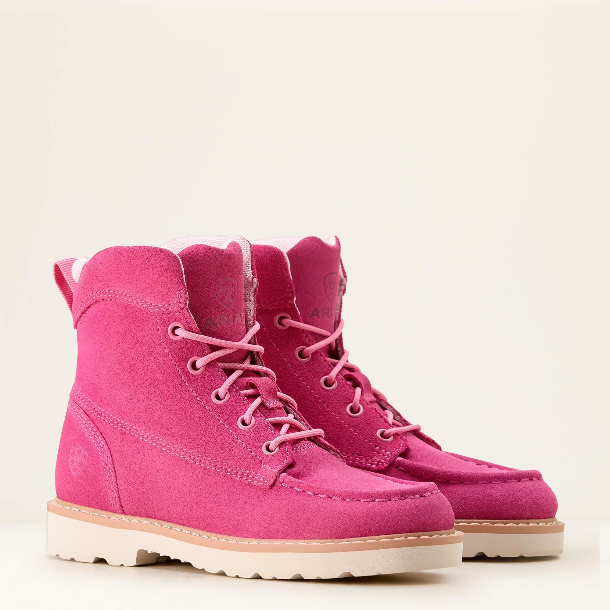 Lift Lacer Boot Kids - HAUTE PINK SUEDE