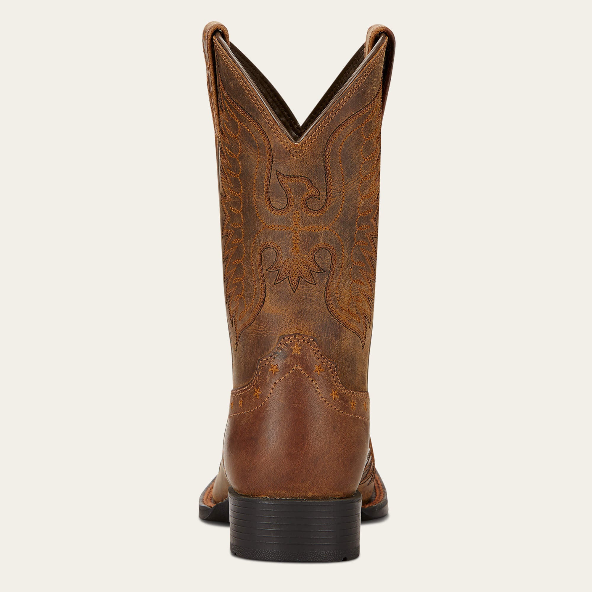 Honor Western Boot Kids - DISTRESSED BROWN