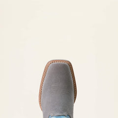 Decatur Western Boot Kids - MINERAL SUEDE/DOWNPOUR