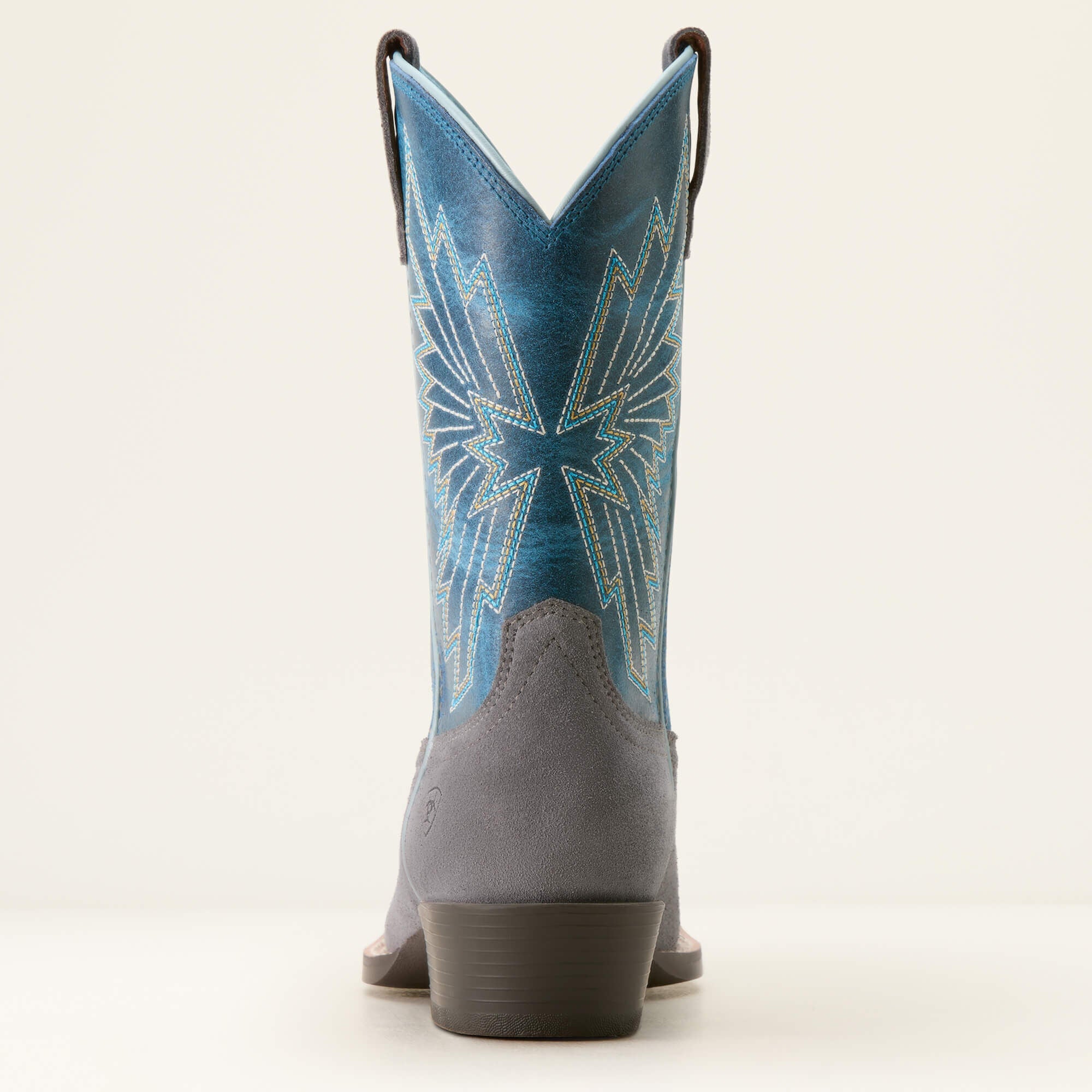 Decatur Western Boot Kids - MINERAL SUEDE/DOWNPOUR
