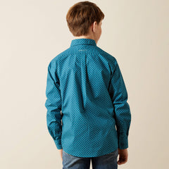 Tyce Classic Fit Shirt Kids - DARK TEAL