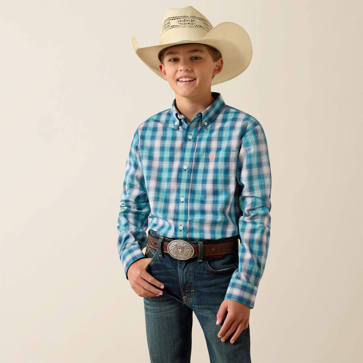 Pro Series James Shirt Kids - WHITE MULTI