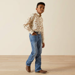 Saint Classic Fit Shirt Kids - CREAM