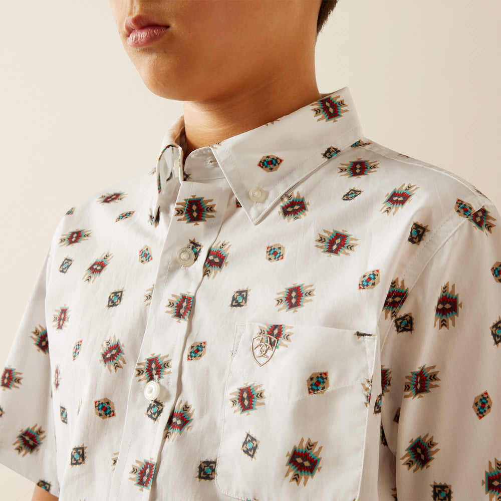 Westscott Classic Fit Shirt Kids - WHITE