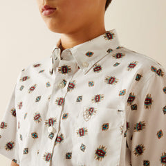 Westscott Classic Fit Shirt Kids - WHITE