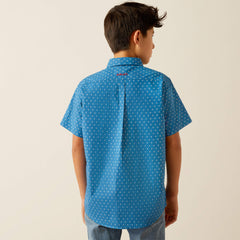 Scott Classic Fit Shirt Kids - DARK TEAL