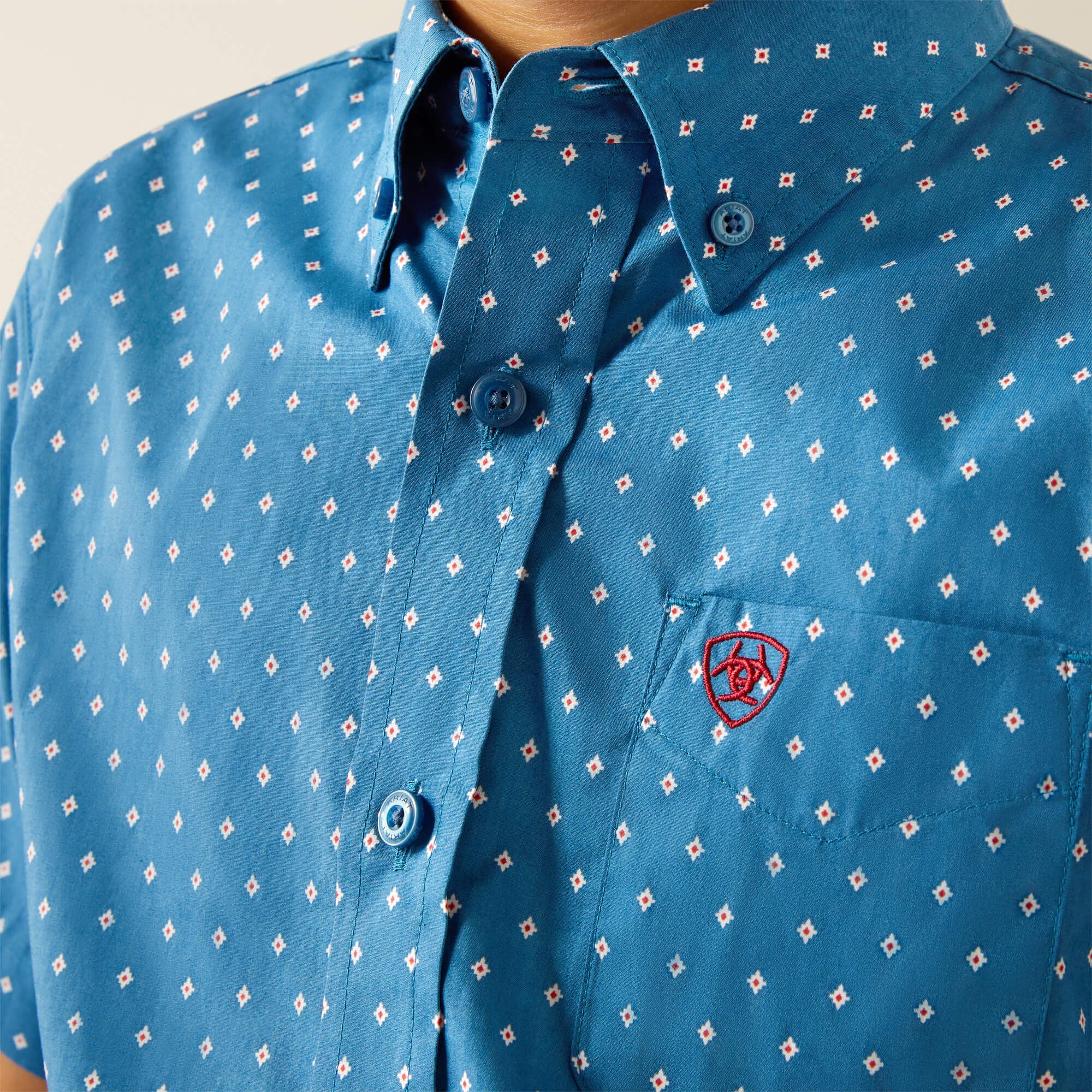 Scott Classic Fit Shirt Kids - DARK TEAL