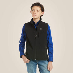 Vernon 2.0 Softshell Vest Kids - BLACK