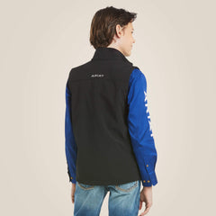 Vernon 2.0 Softshell Vest Kids - BLACK