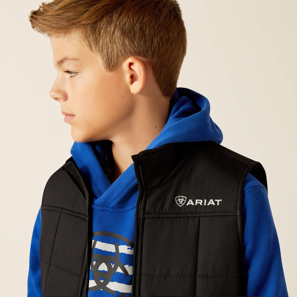 Crius Insulated Vest Kids - BLACK