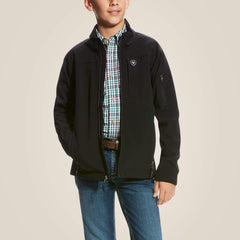 Vernon 2.0 Softshell Jacket Kids - BLACK