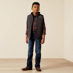 Crius Insulated Vest Kids - PHANTOM HEATHER