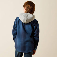 Hicks Retro Shirt Jacket Kids - BLUE NIGHTS