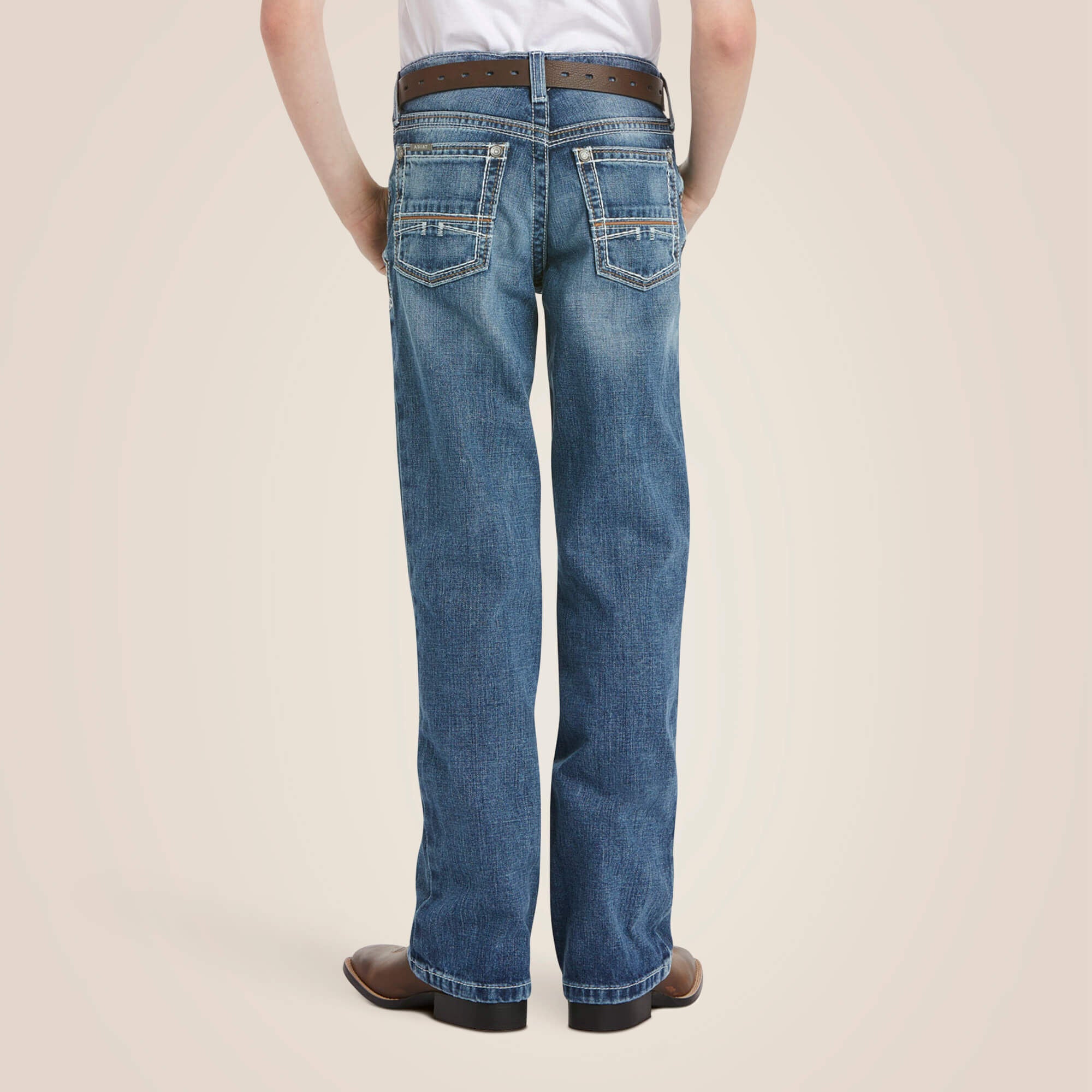 B4 Relaxed Coltrane Boot Cut Jean Kids - DURANGO