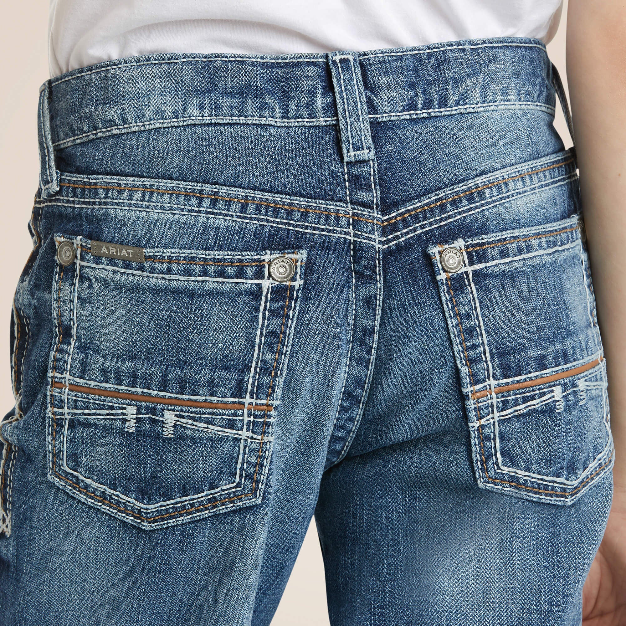 B4 Relaxed Coltrane Boot Cut Jean Kids - DURANGO