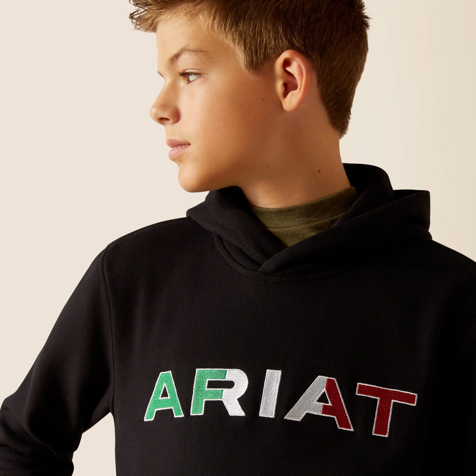 Mexico Hoodie Kids - BLACK