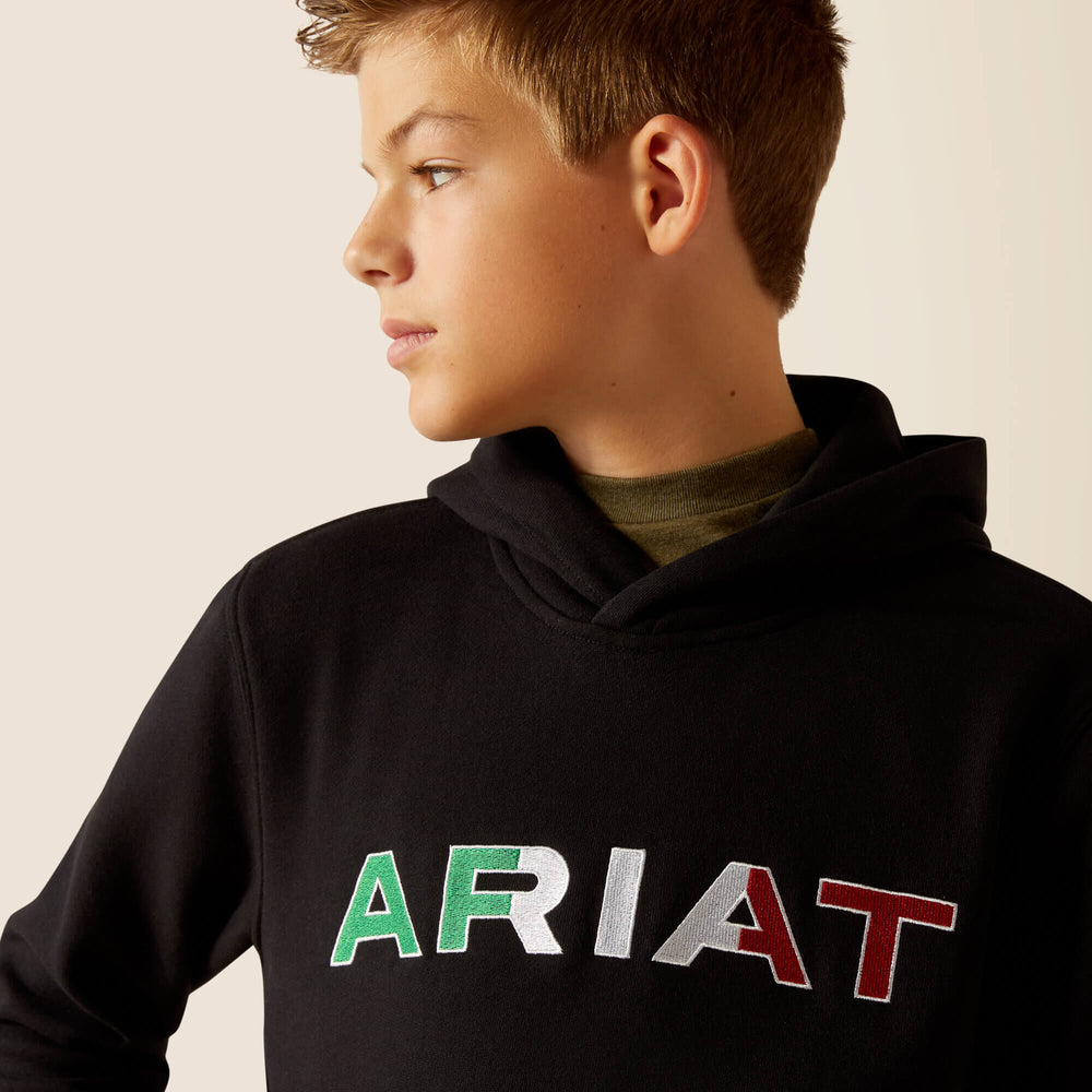 Mexico Hoodie Kids - BLACK