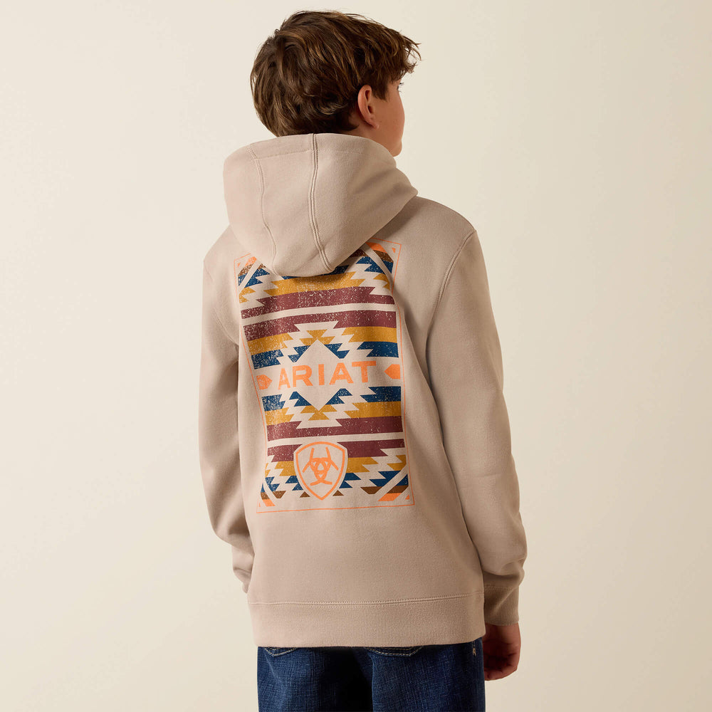 Ariat Tapiz Zapoteco Hoodie Kids - BEIGE