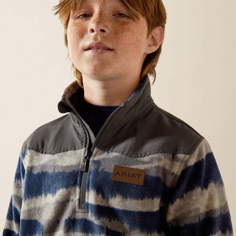 Basis Sweatshirt Kids - DARK DENIM SOUTHWEST
