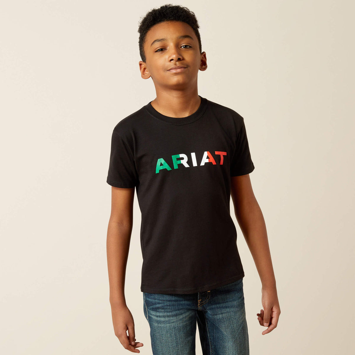 Ariat Viva Mexico T-Shirt Kids - BLACK