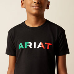 Ariat Viva Mexico T-Shirt Kids - BLACK