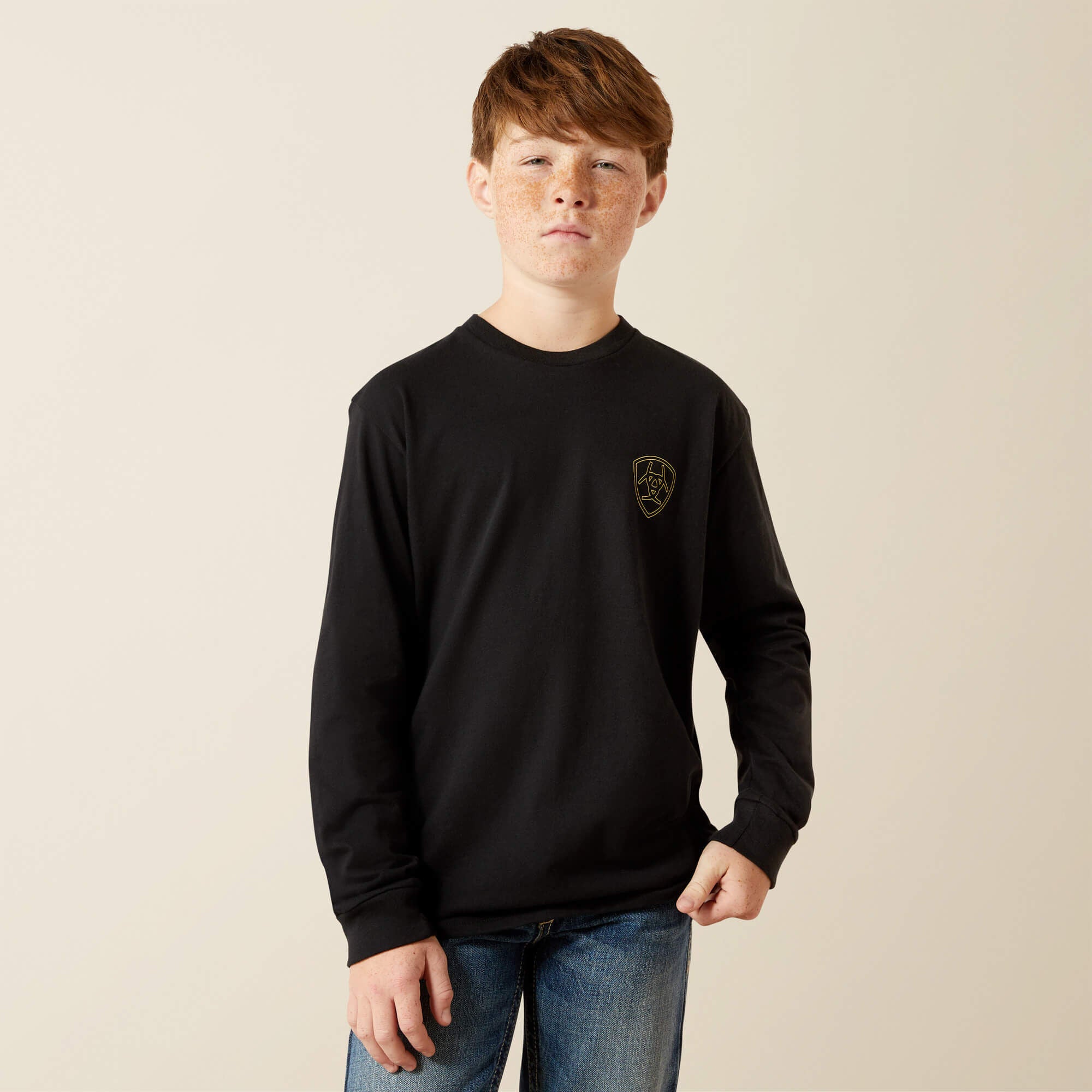 Ariat Easy Rider T-Shirt Kids - BLACK
