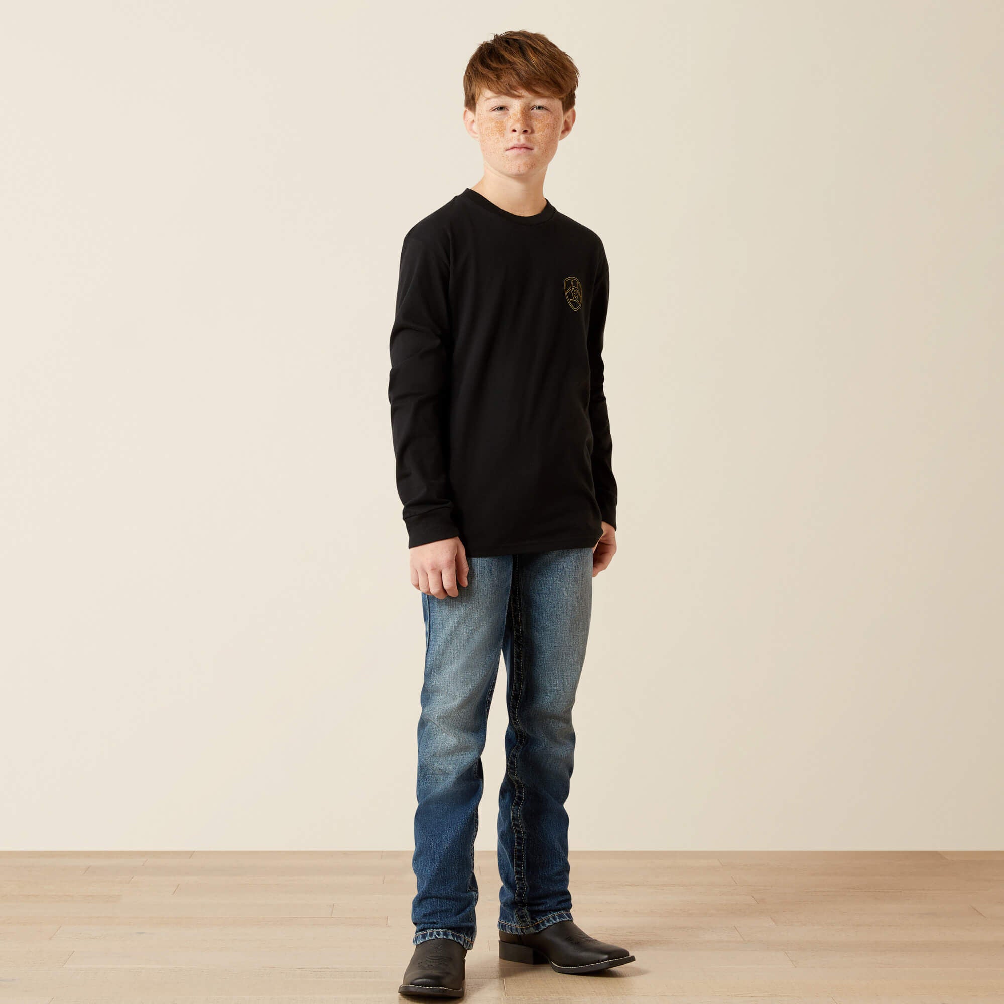 Ariat Easy Rider T-Shirt Kids - BLACK