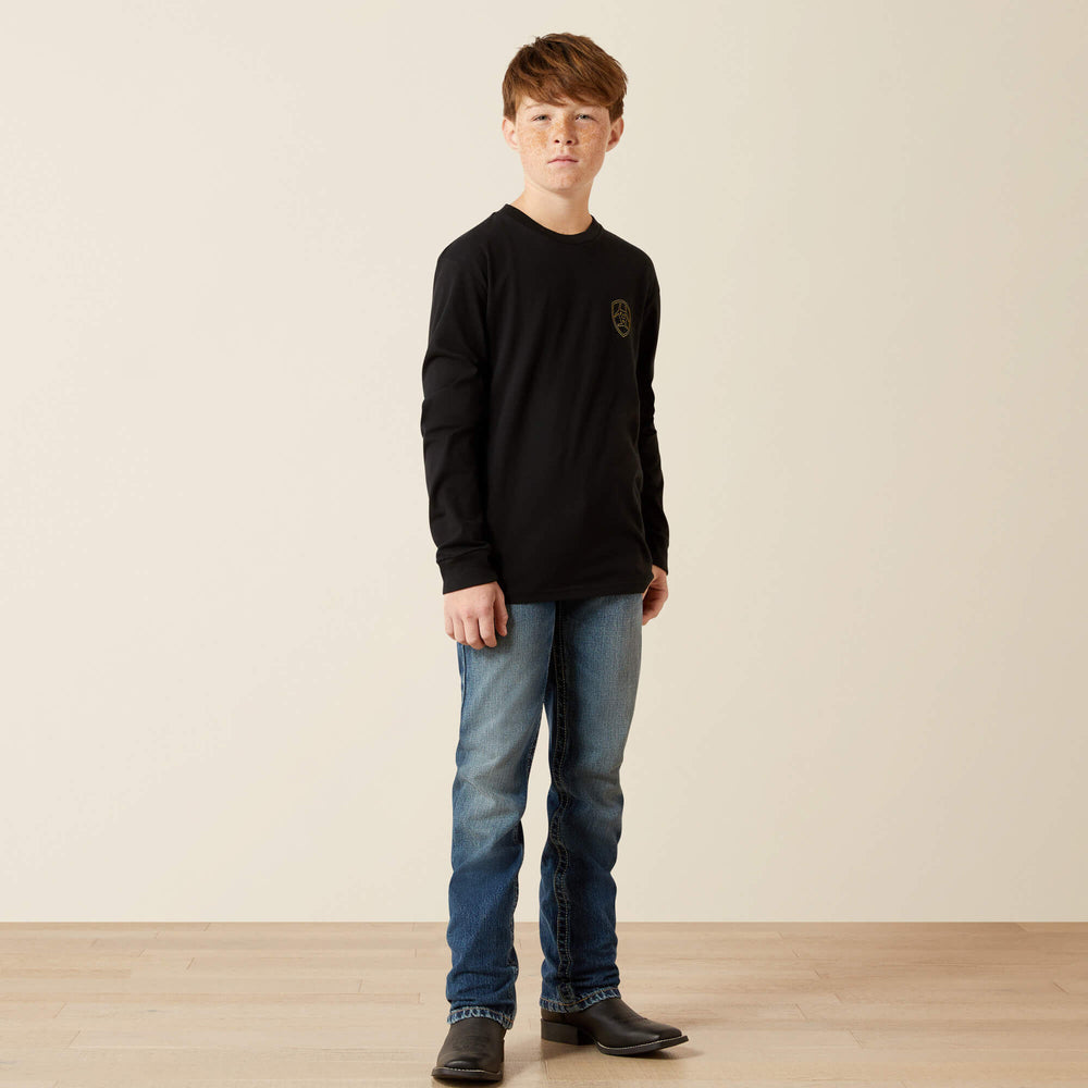 Ariat Easy Rider T-Shirt Kids - BLACK