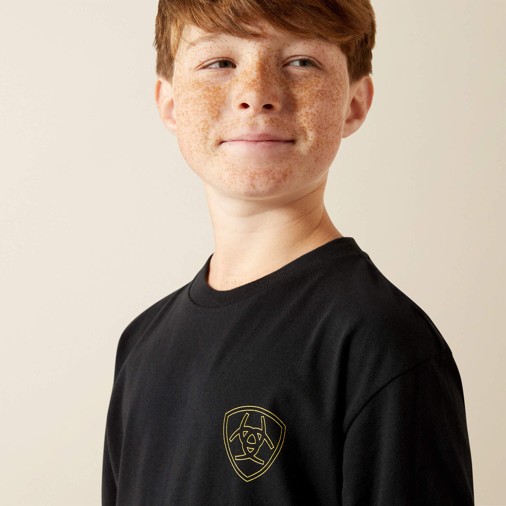 Ariat Easy Rider T-Shirt Kids - BLACK